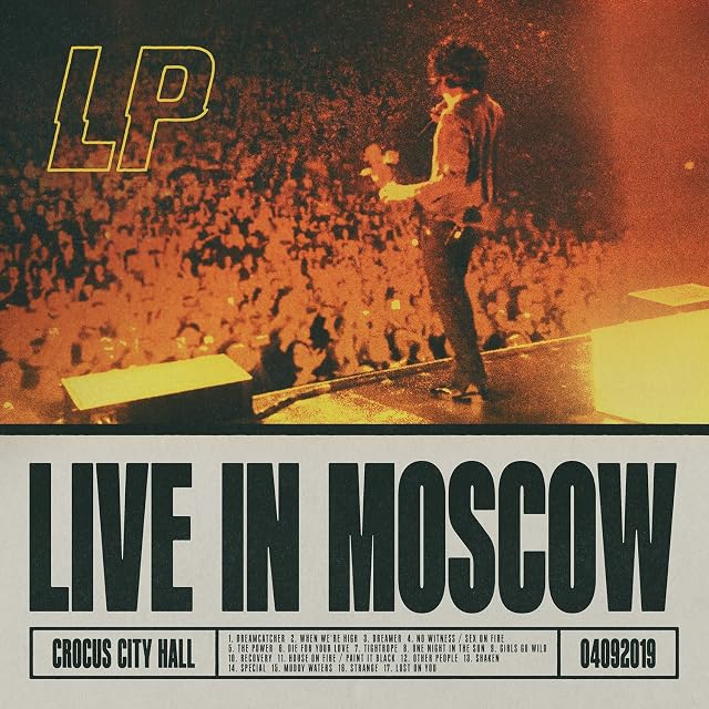 Live In Moscow (Edição Limitada) por LP, capa do álbum