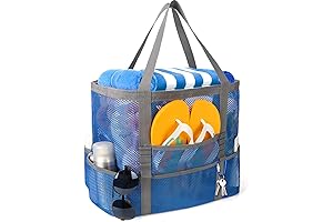 Foldable Mesh Tote - An Essential for Your Beach Adventure