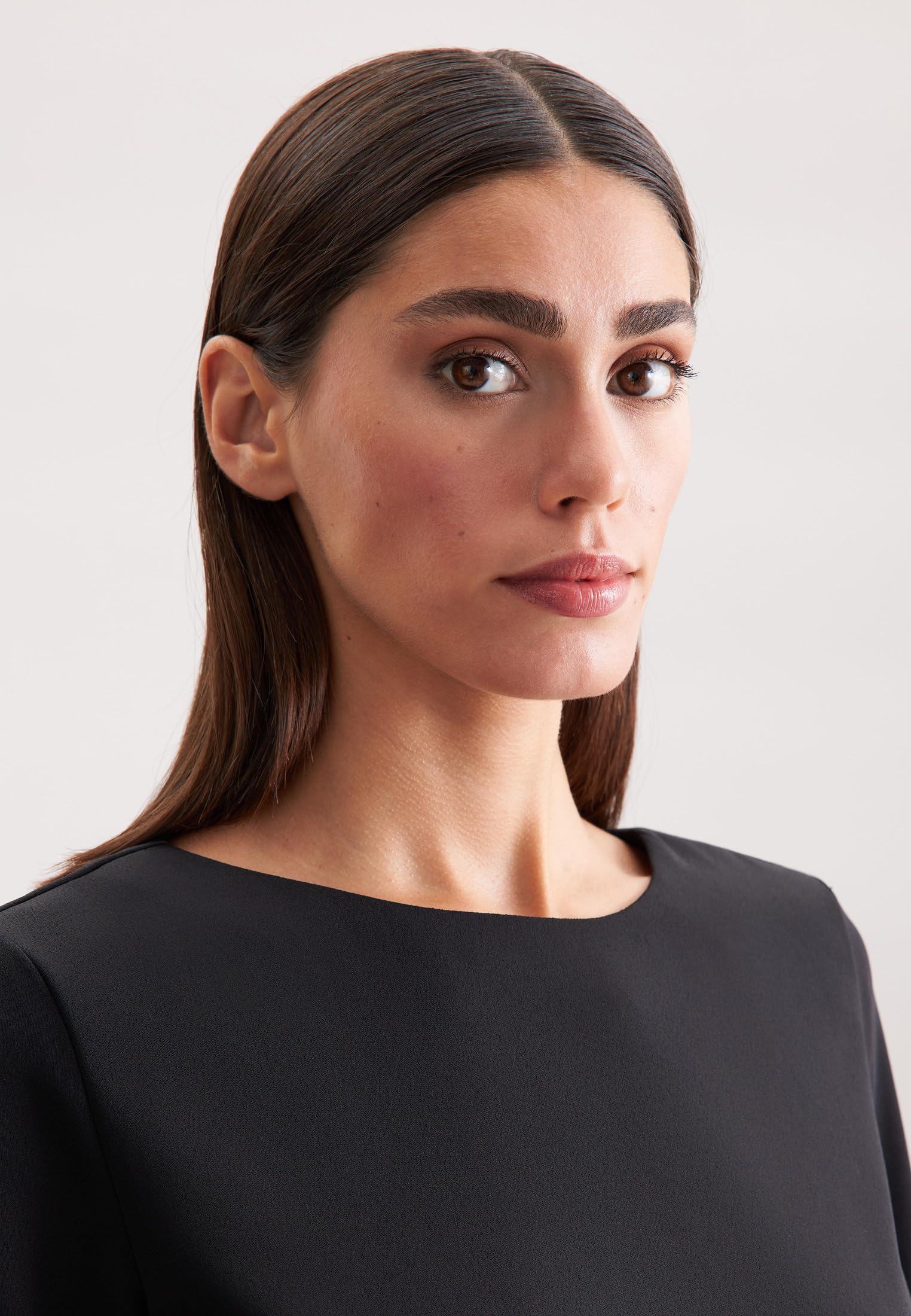 Seidensticker Damen Regular Fit Kurzarm Bluse Bluse