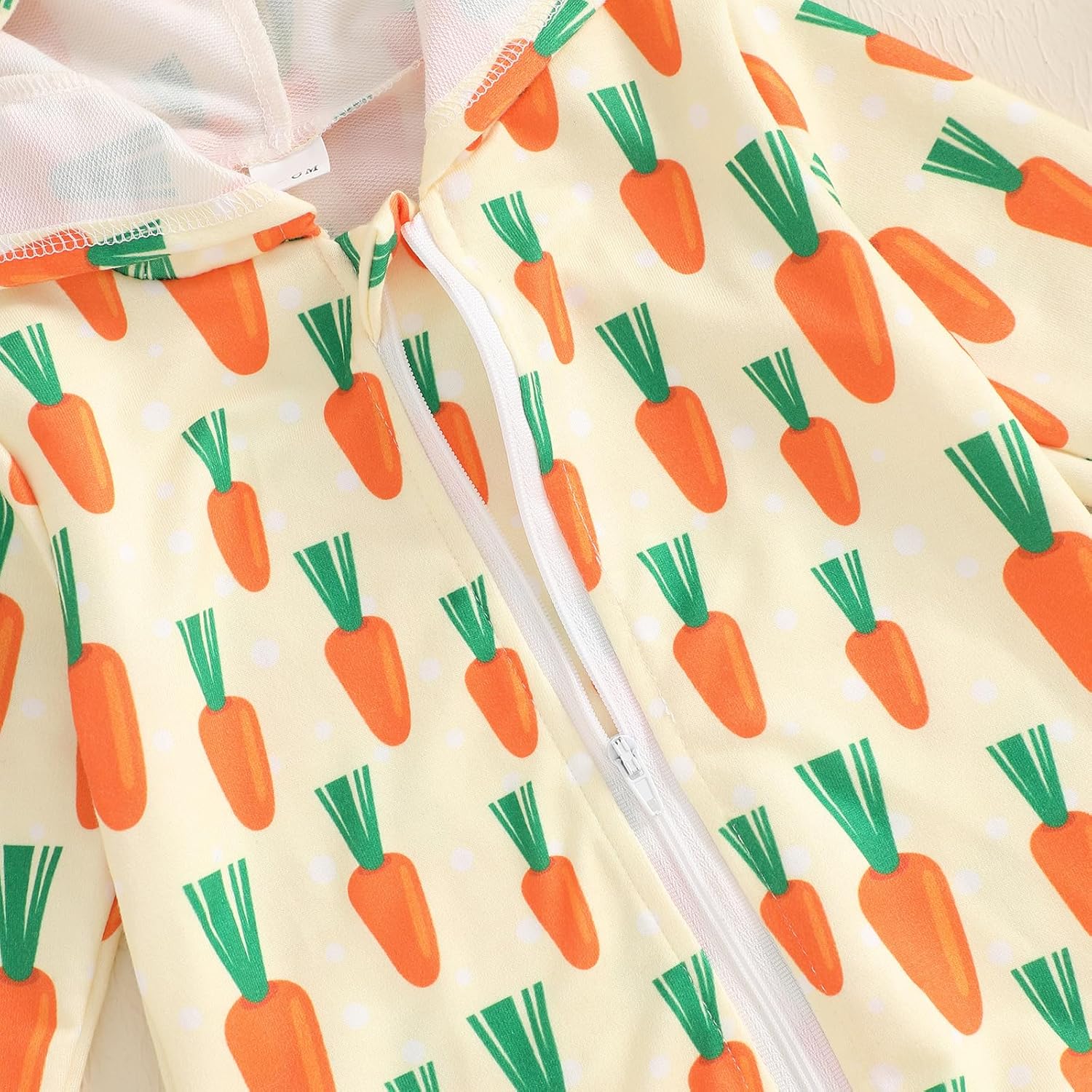 Newborn Baby Boy Easter Outfit Bunny Ear Hooded Long Sleeve Romper Jumpsuit Baby Girl Boy Spring Clothes - Image 5