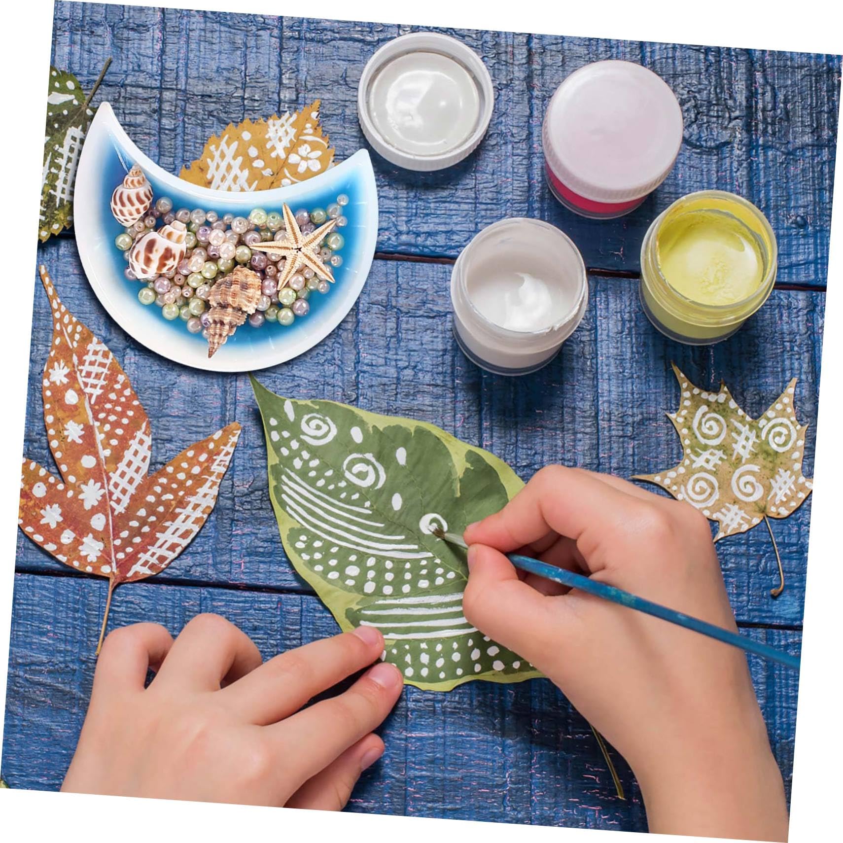 DOITOOL 5 Piezas Molde de Silicona para Plato Lunar Molde para Almacenamiento de Joyas Resistente y Duradero Regalo para Amantes del Arte y Decoración del Hogar