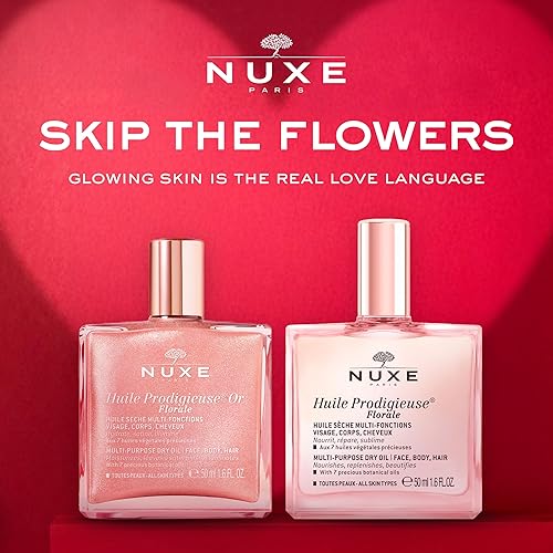 Miniatura 8 de NUXE Huile Prodigieuse Floral - Aceite orgánico todo en uno para cuerpo, rostro y cabello. Brillo radiante y hidratación de la piel