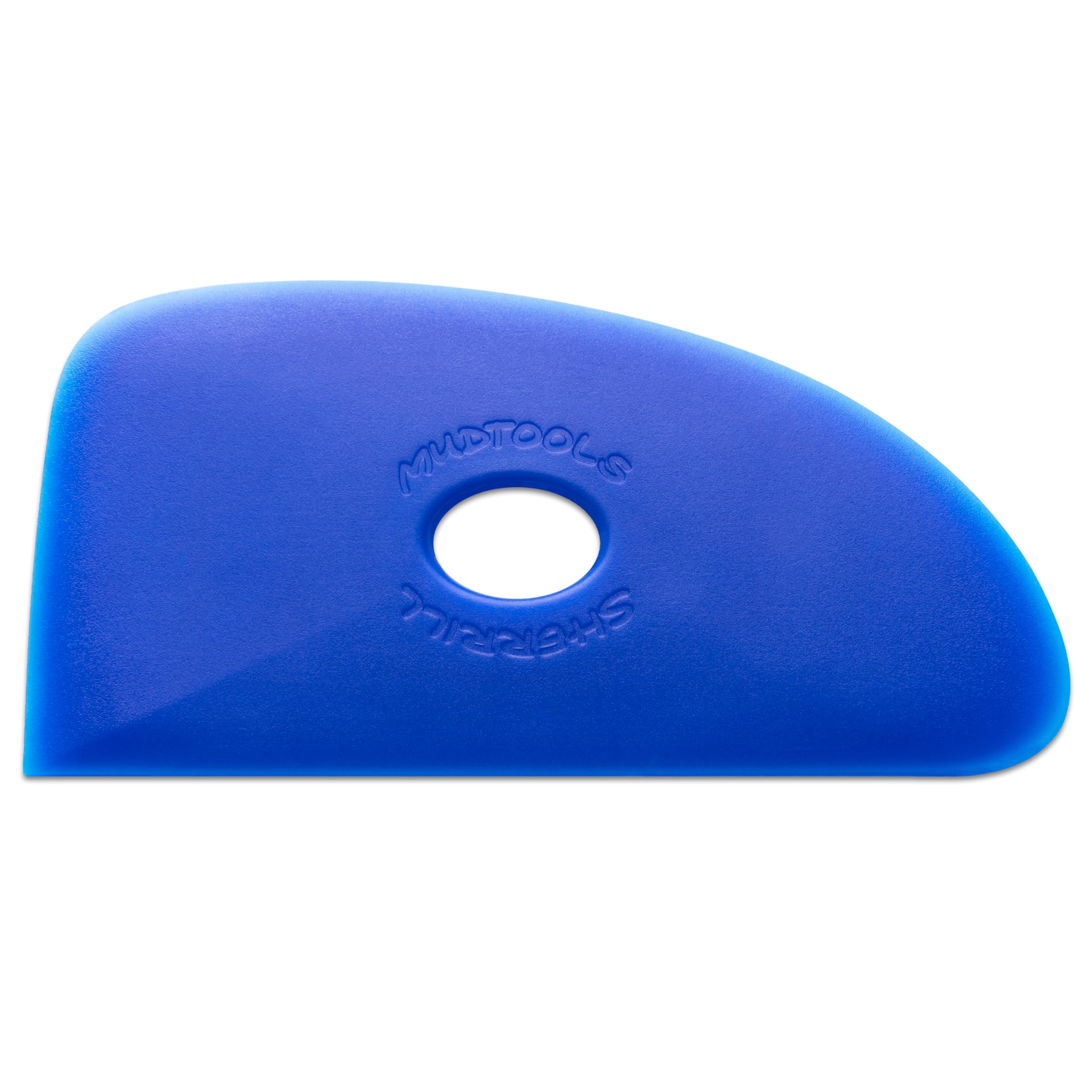 Mudtools polymère inoxydable 4 bleu estèque flexible pour lissage parfait