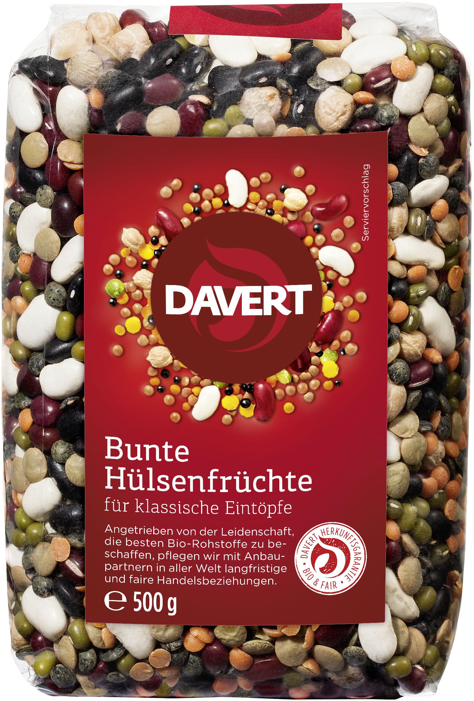 Bunte Hülsenfrüchte 12 x 500 g