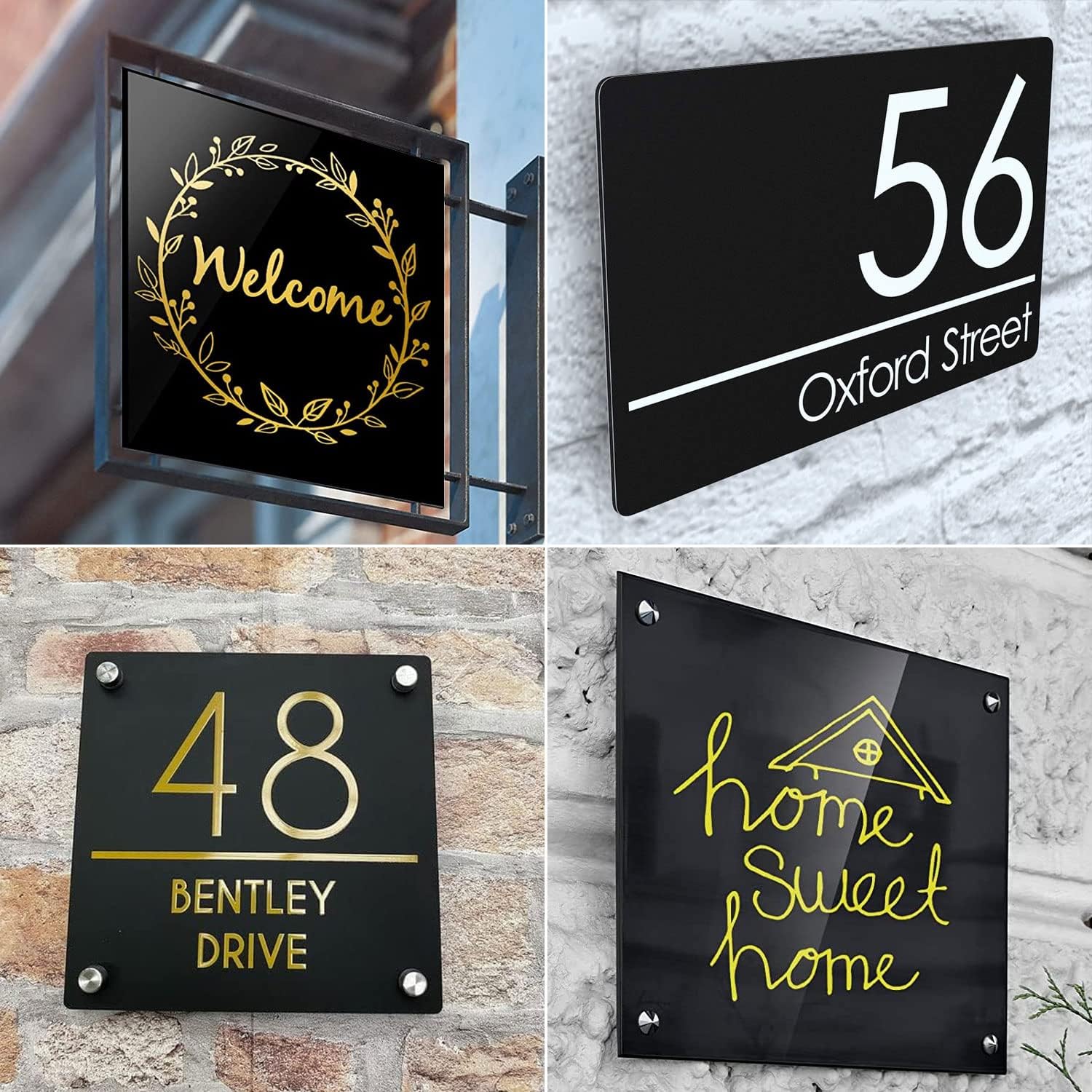 Black Acrylic Sheets - 10 Pack, Flexible & Durable -5