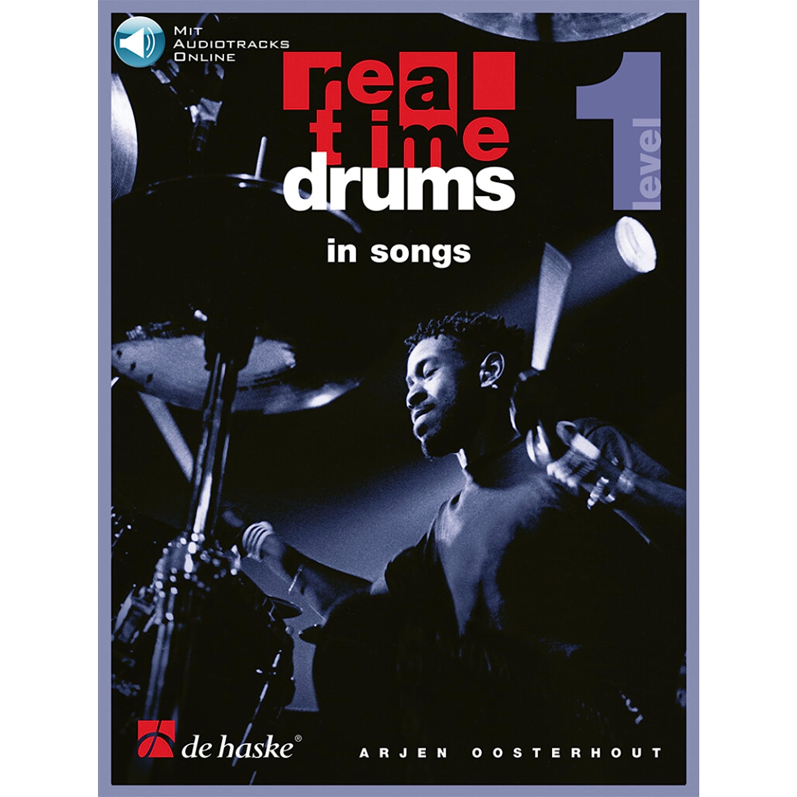 De Haske Real Time Drums in Songs - Noten für Schlagzeug