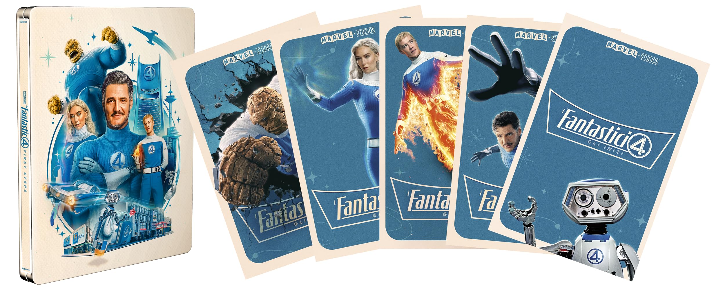 I Fantastici 4 - Gli Inizi - 4K Steelbook (Bd 4K + Bd Hd)
