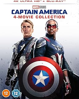 Marvel's Captain America 1-4 Collection UHD/BD [Region A & B & C]