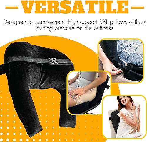 Miniatura 8 de Almohada brasileña BBL para después de la cirugía – Combo de almohada de levantamiento de glúteos – Soporte de espalda – Cojín de apoyo adicional