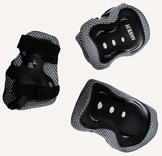 Aurion Skating Guard Set (Head,Knee,Elbow & Palm Guard) Assorted colors