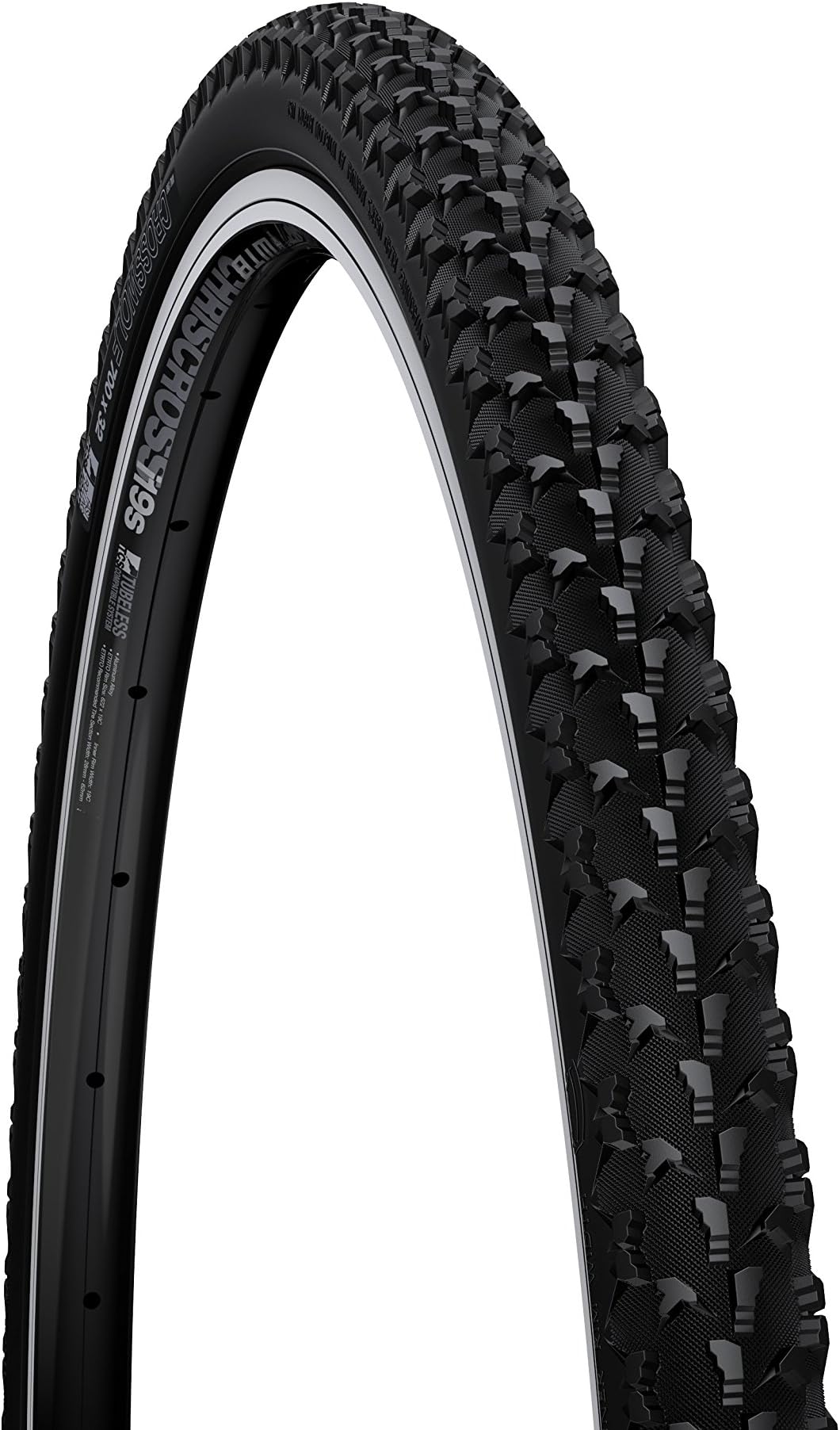 WTB Cross Wolf TCS Light/Fast Rolling Tire, 700 x 32c, Black
