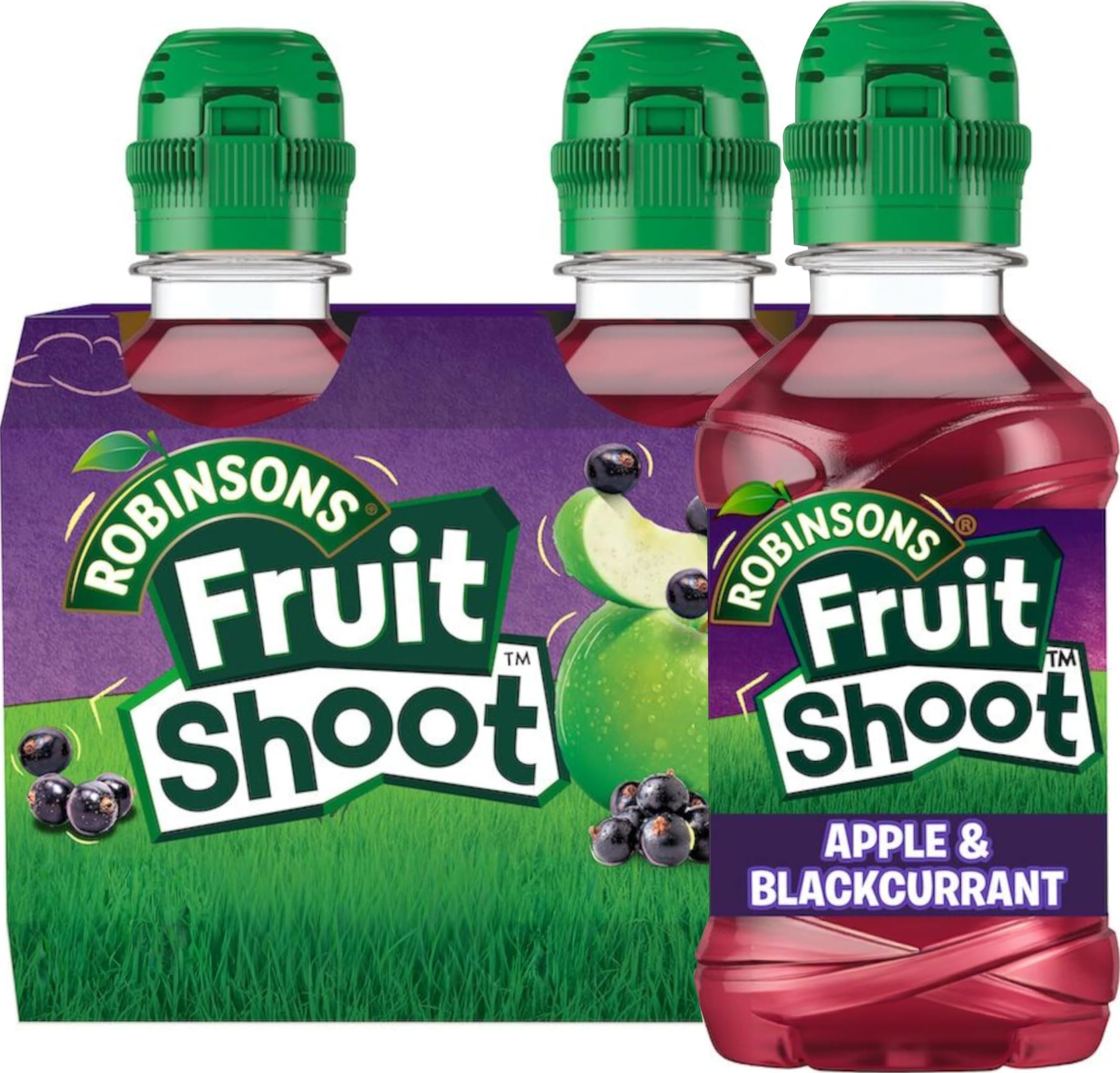 Fruit Shoot Apple and Blackcurrant, 4 x 200ml