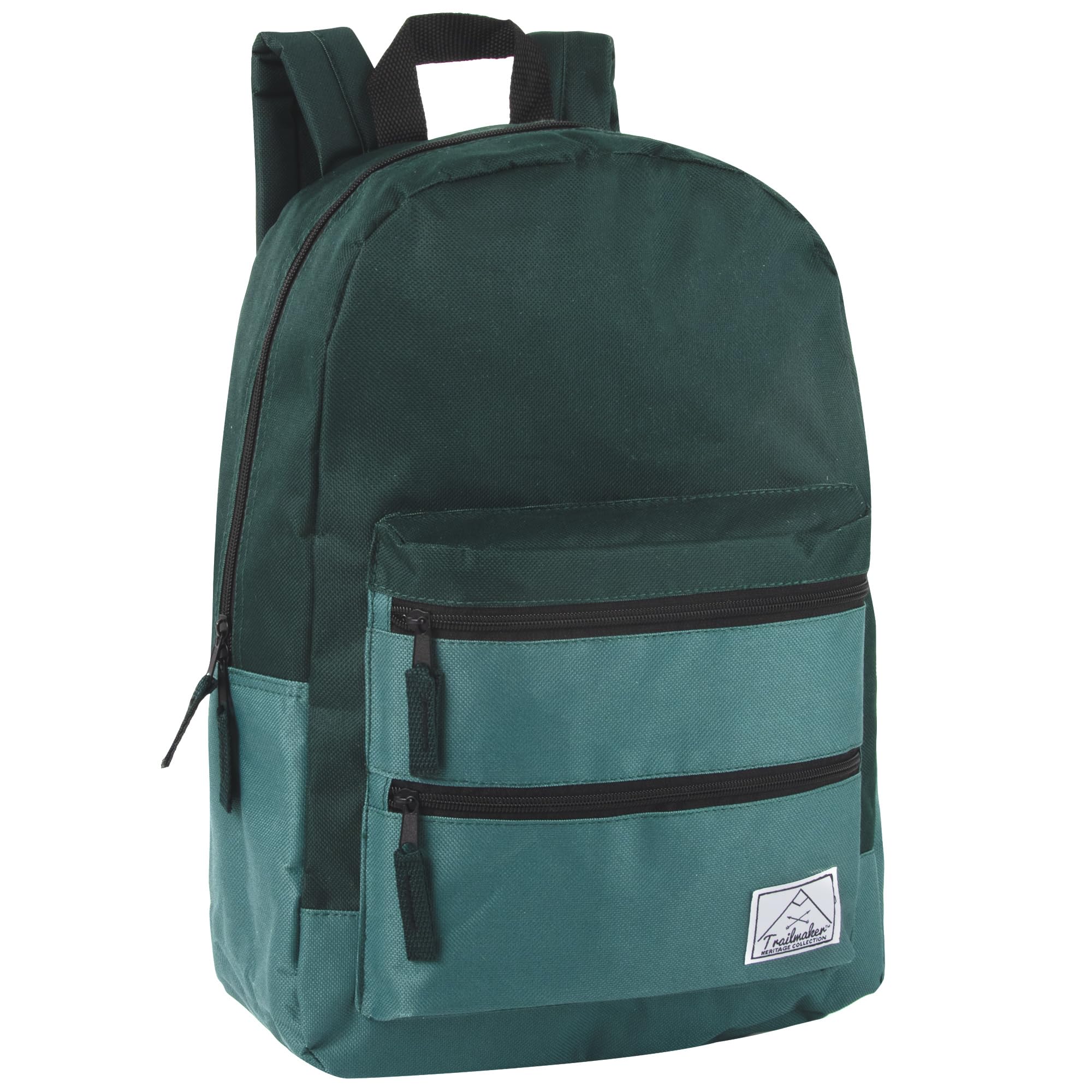 Trail maker Multi Pocket Multicolor Backpack with Adjustable Padded Straps