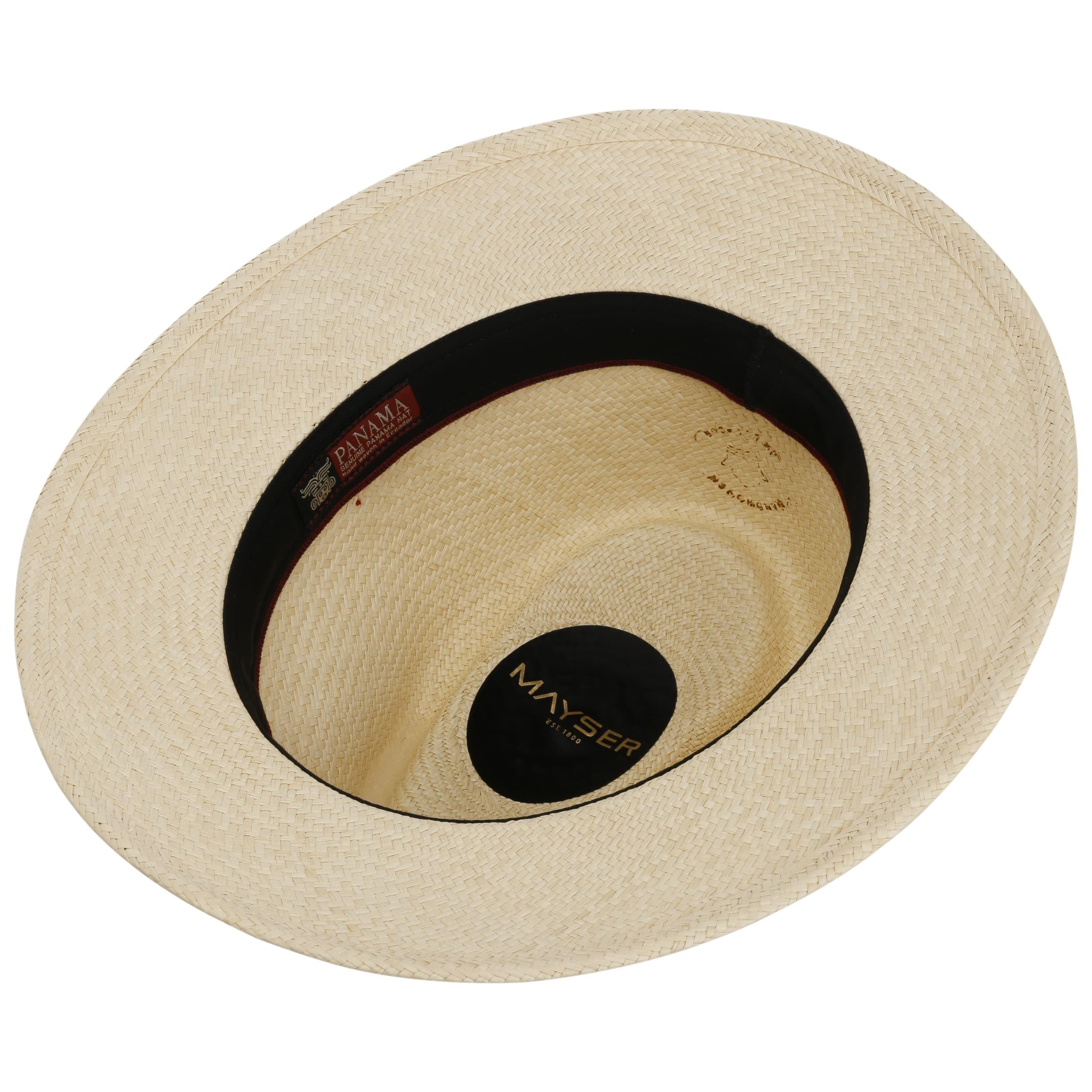 Mayser Gero Panamahut Strohhut Traveller Handmade Made in EU Damen Herren Sommer
