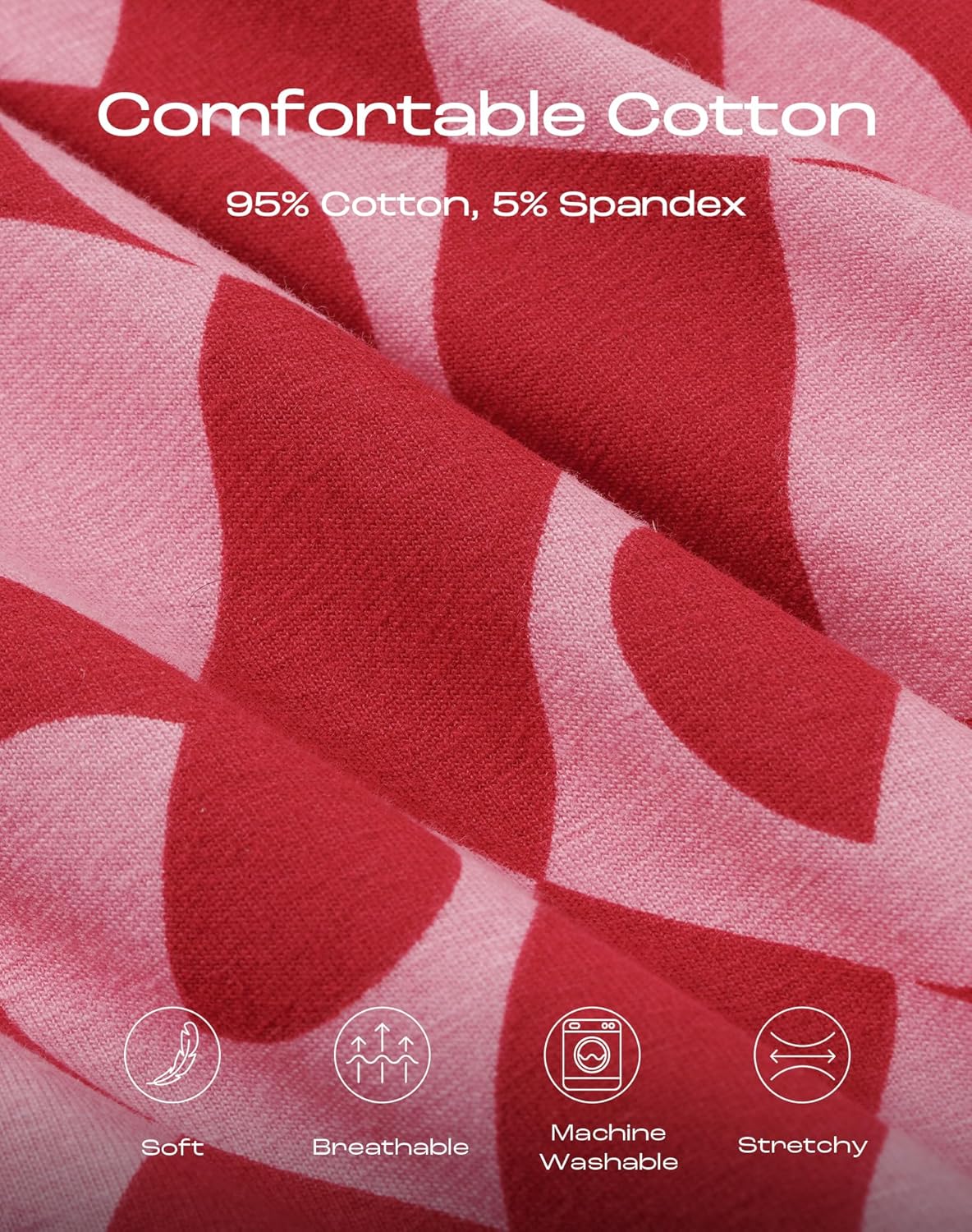 INNERSY Women's 4" Inseam Boxers Briefs Cotton Boyshorts Underwear Ladies Panties 3-Pack - Image 5