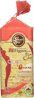 Smartbite Snacks Corn Cakes Organic Quinoa, 150g