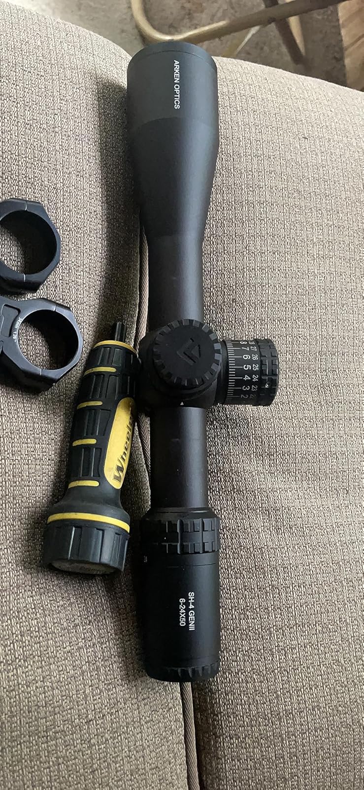 Scope maxed out adjustments