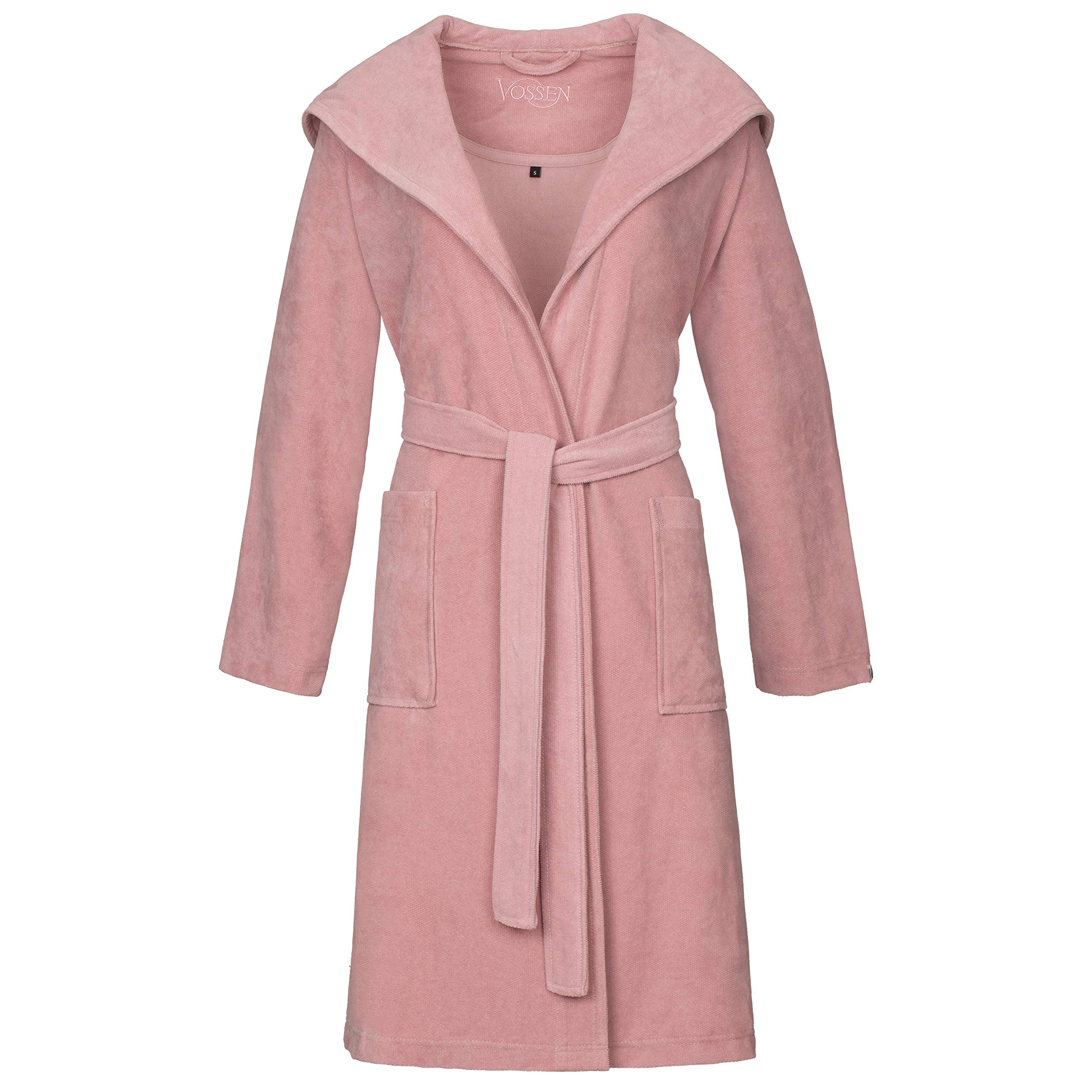 Vossen Damen Bademantel Gina Lotus, l
