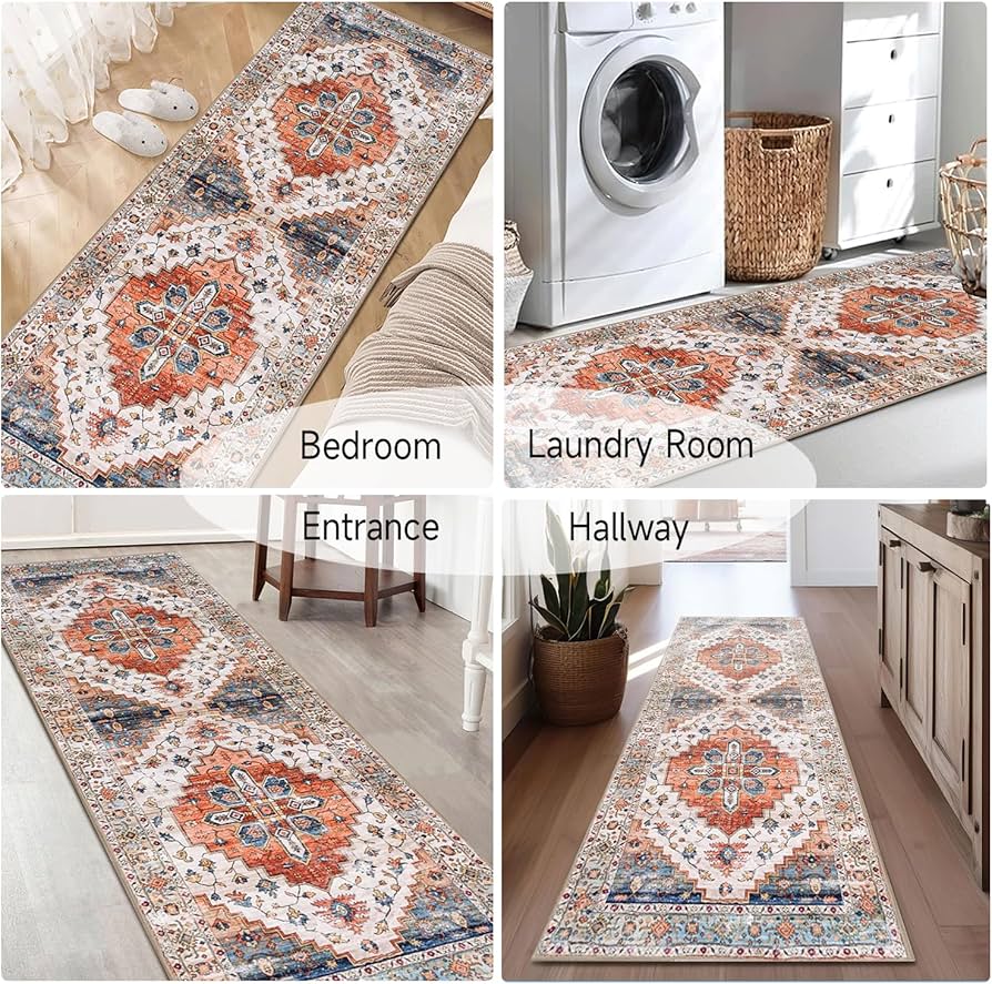 Amazon.com: Aopota Hallway Runner Rug 2x6 Distressed