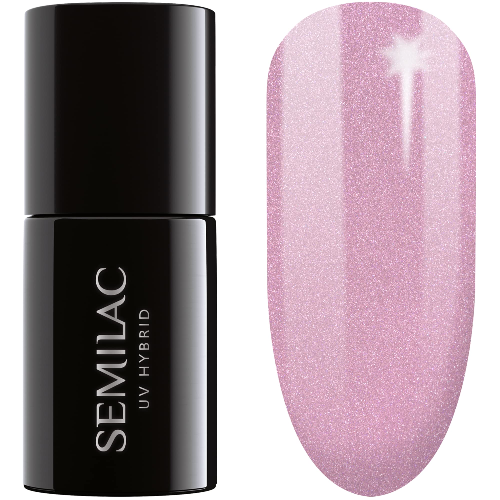 SEMILAC Gel Nail Polish | Long Lasting and Easy to Apply | Perfect for Home & Salon use UV/LED Gel Nails 7ml 551 Time To Wine.