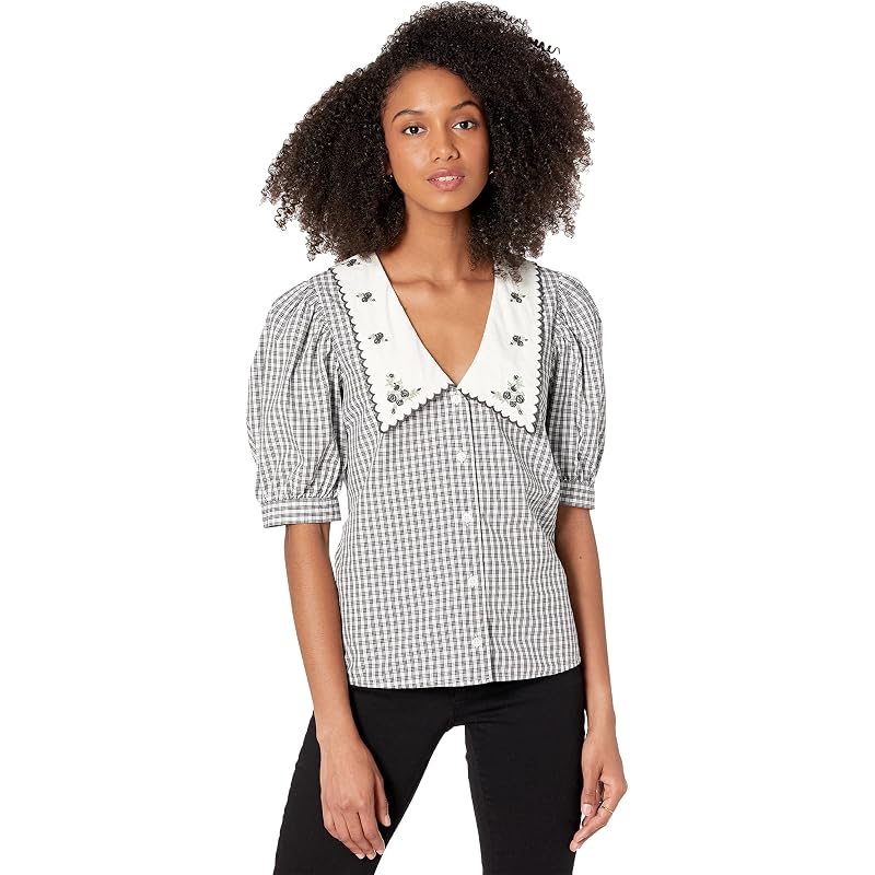 Royce Short Sleeve Collar Blouse