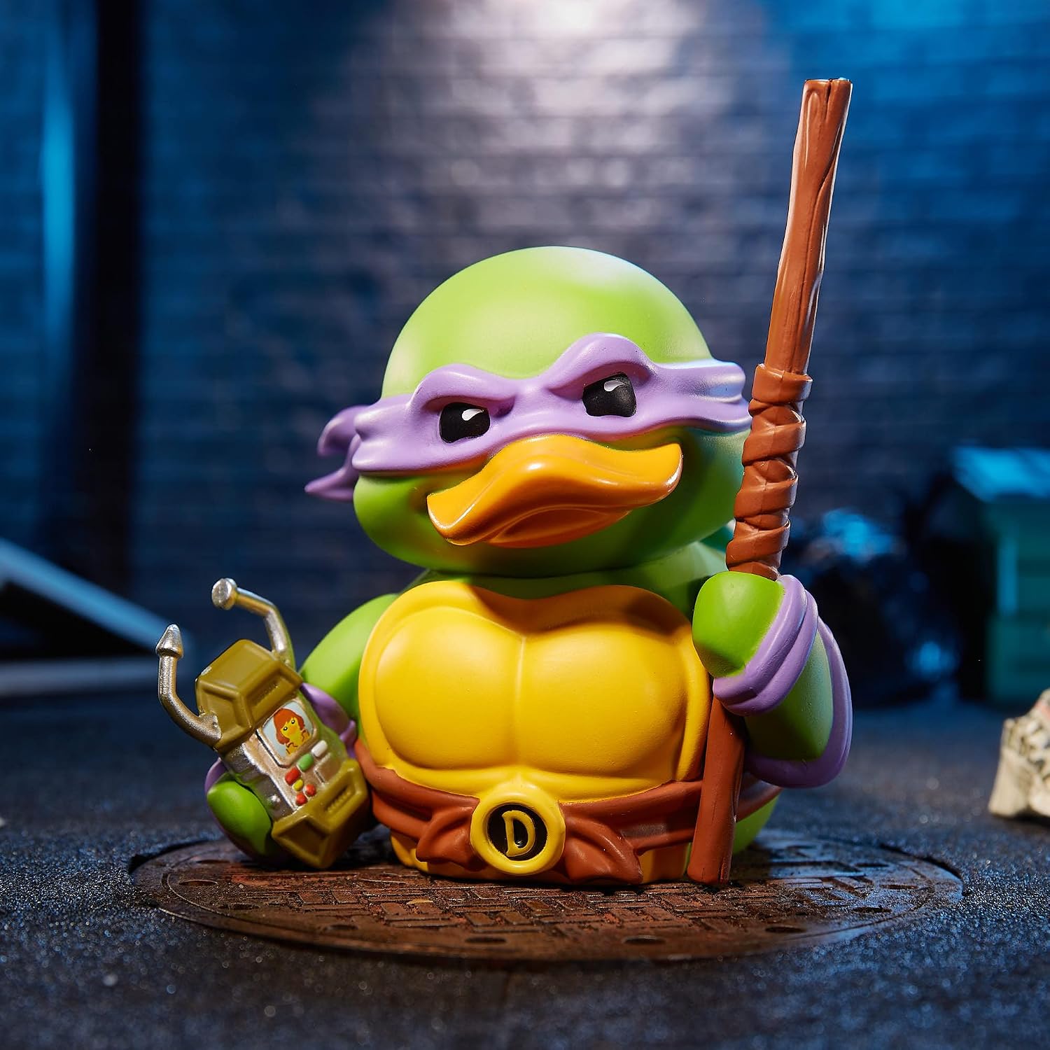 TUBBZ Boxed Edition: Teenage Mutant Ninja Turtles - Donatello Cosplaying Rubber Duck Vinyl Figure