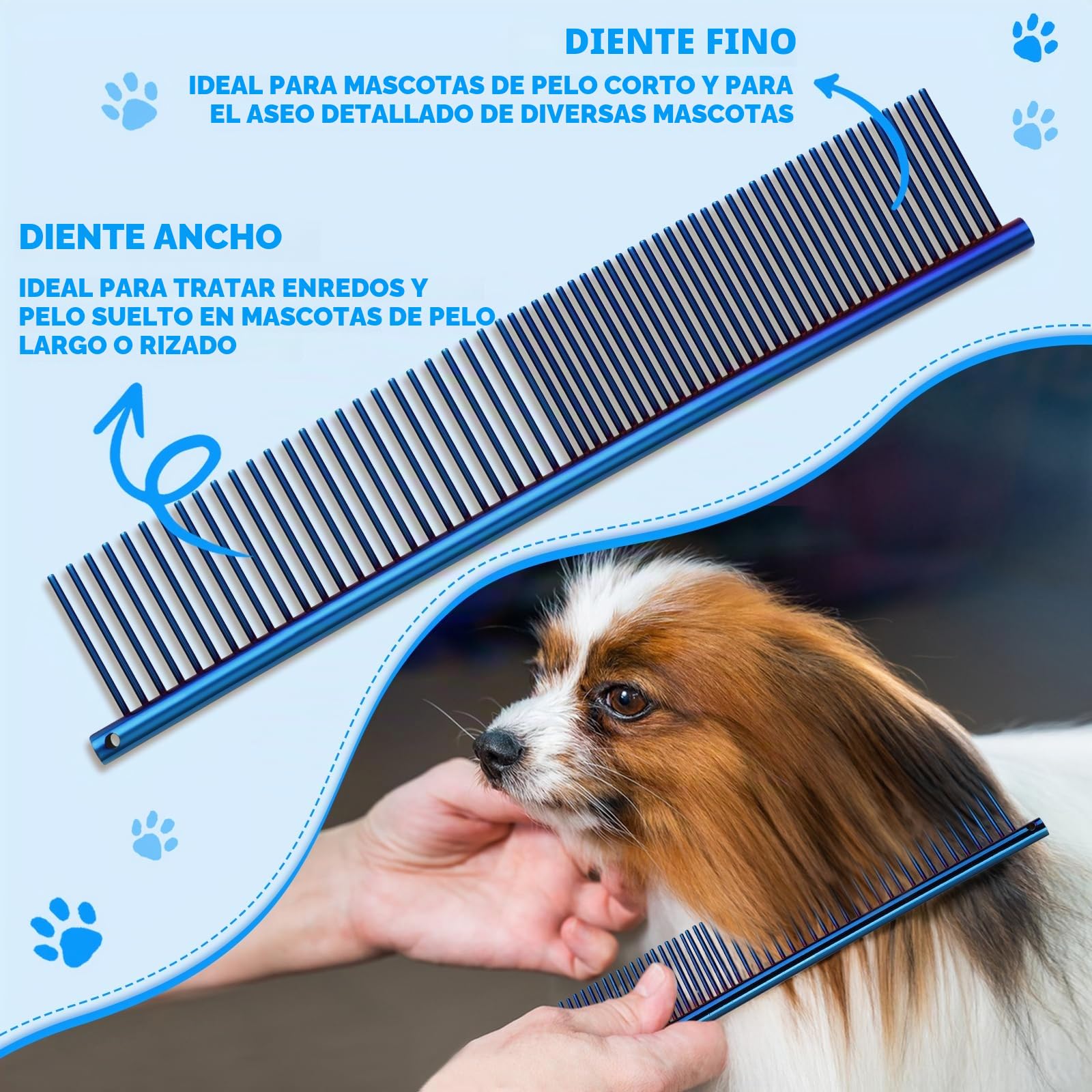 Juego de tijeras profesionales de aseo para perros y mascotas,18 cm/20 cm, tijeras curvadas para aseo de perros, tijeras de entresacar, con peine de aseo, tijeras de corte en bloque