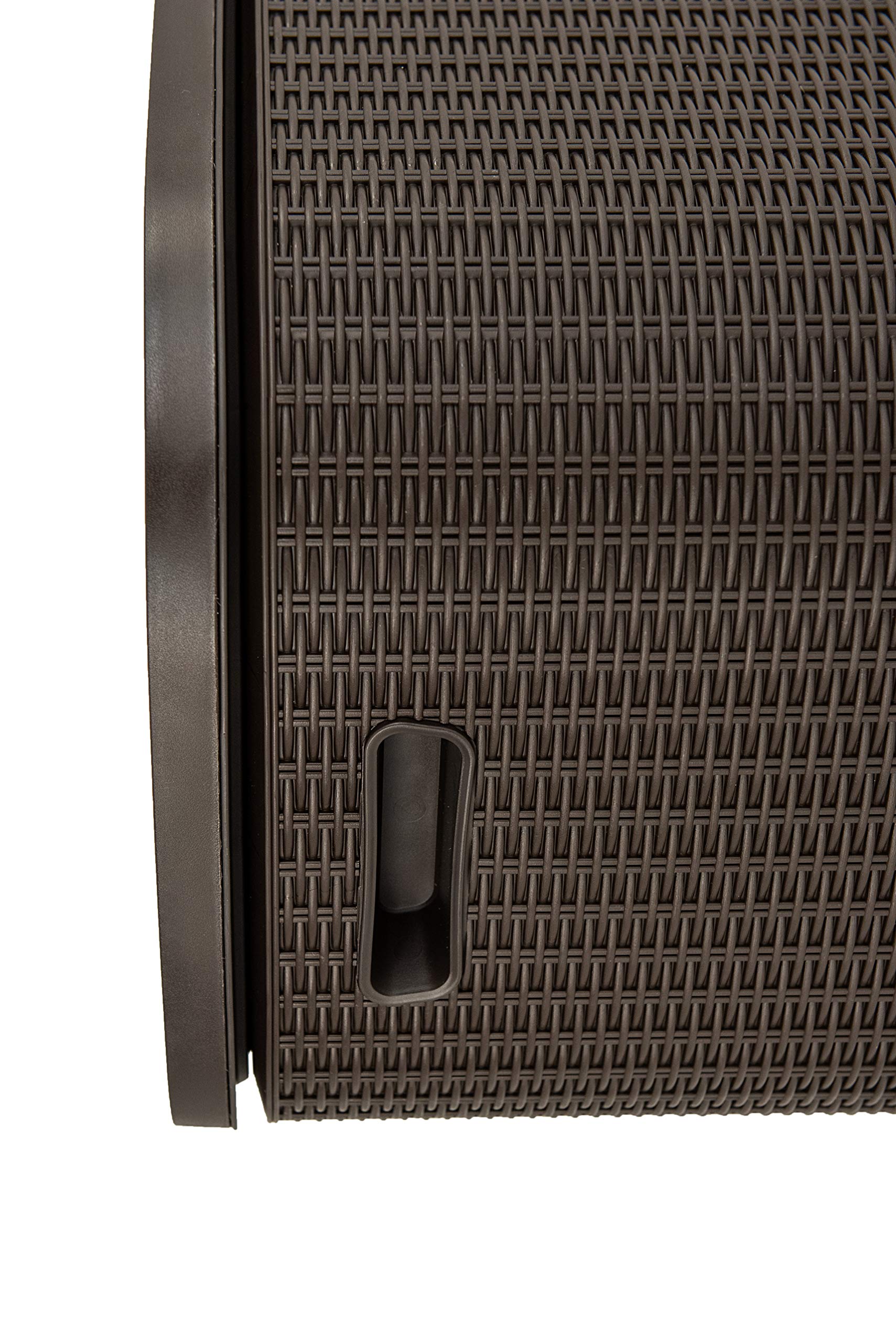 Keter Bevy Bar - Mesa Nevera para Exterior y Jardín, Capacidad 60L, Color marrón