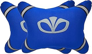 Kaber Egypt 2020 Kaber Egypt 2020 Car Seat Headrest Set Fiber Padded Cushion Comfortable and Unique Design and High Quality Materials - Daewoo - Blue