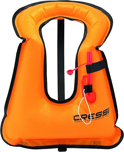 Cressi Chaleco de snorkel, naranja, XL