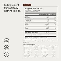 Vista 13 de Momentous Essential - Proteína de suero en polvo alimentada con pasto – 0.71 oz de proteína aislada de suero – Certificado NSF para deporte – Sin