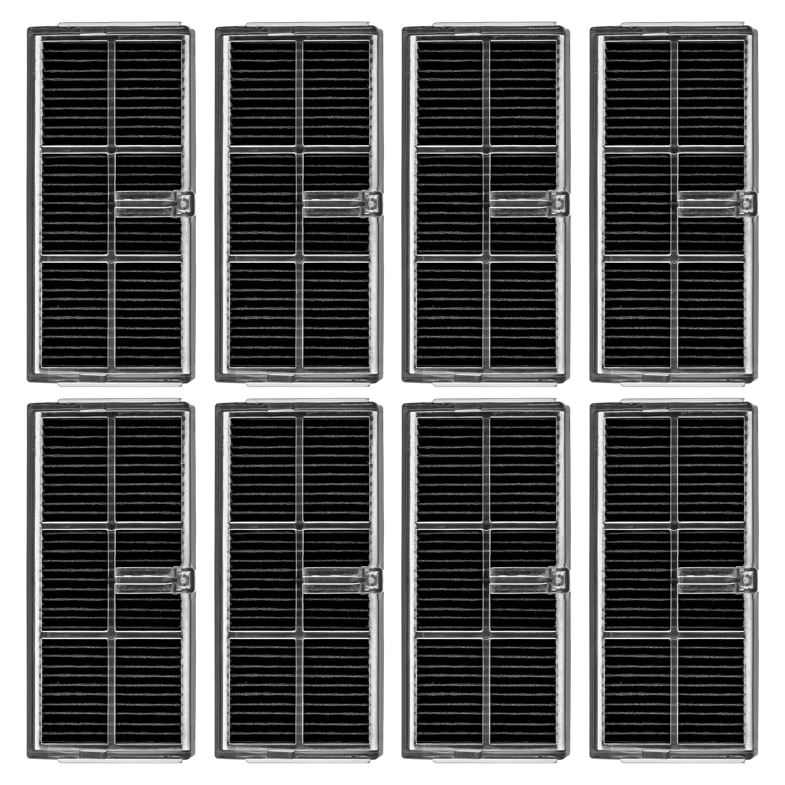 (8 Pack) Replacement Dust HEPA Filter Compatible with for Dreame L10s Ultra Gen 2, L10s Pro Ultra Heat, X30, X40, L40 Ultra, Mova P10 Pro, P50, P50 Pro Ultra Robot Vacuum Ultra Models