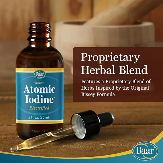 Baar Atomic Iodine, 2 fl oz