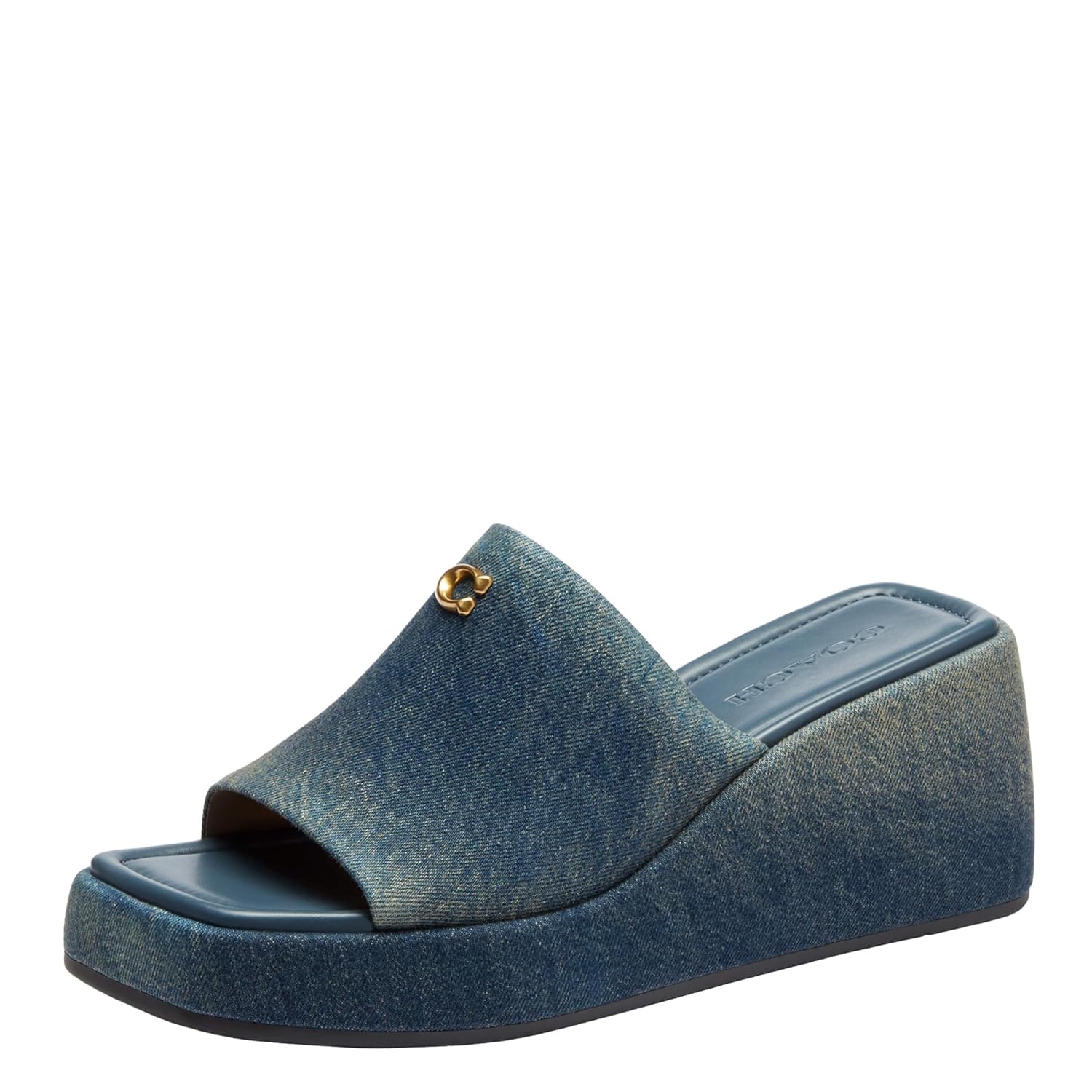 COACH Womens Marie Platform Slide Sandals