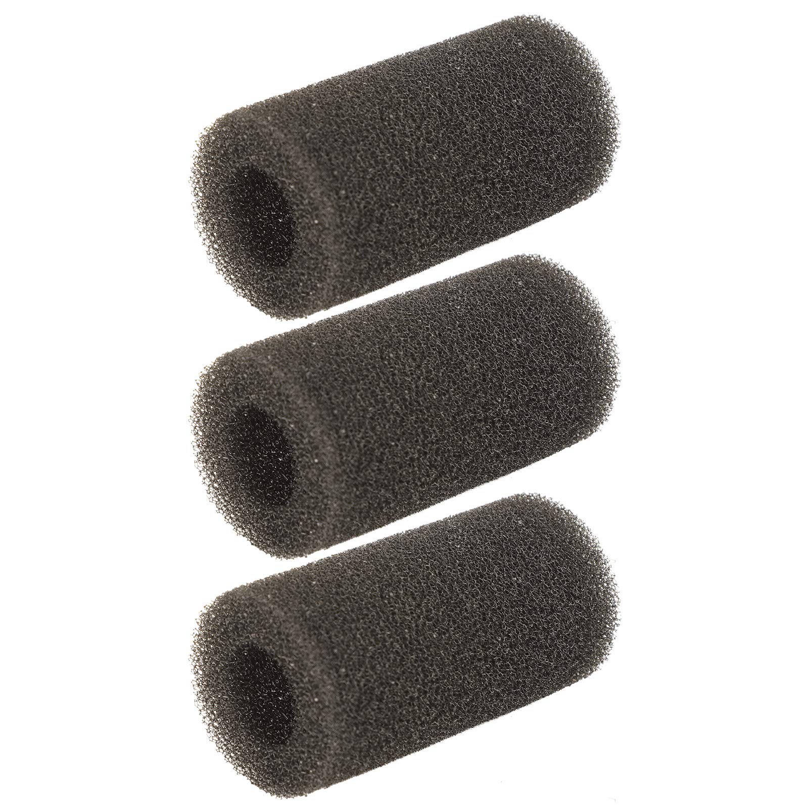 20 Piezas Cubiertas de Esponja de Filtro de Admisión de Acuario Tubo de Filtro de Esponja Negro 4 X 8 Cm para Varilla de Entrada de Agua de Tanque de Peces Fácil de Lavar Ayuda a Bloquear