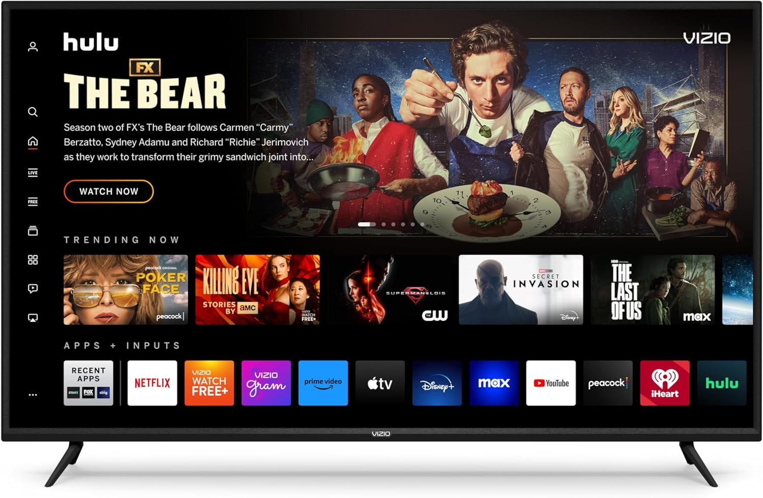 VIZIO 75-Inch V-Series 4K UHD LED Smart TV with Voice Remote