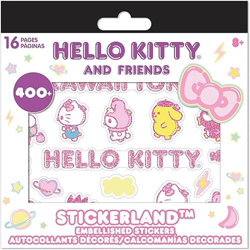 Miniatura 5 de Sanrio Hello Kitty and Friends Stickerland Multi-Substrate Sticker Pad - 16 Page