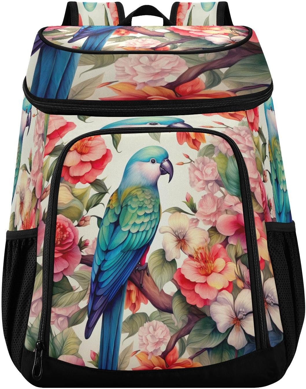 Beautiful Bird Cooler Backpack 36 Cans Leakproof Waterproof Backpack Cooler Bag Beach Accessories for Women and Men Travel Camping Fishing Backpack