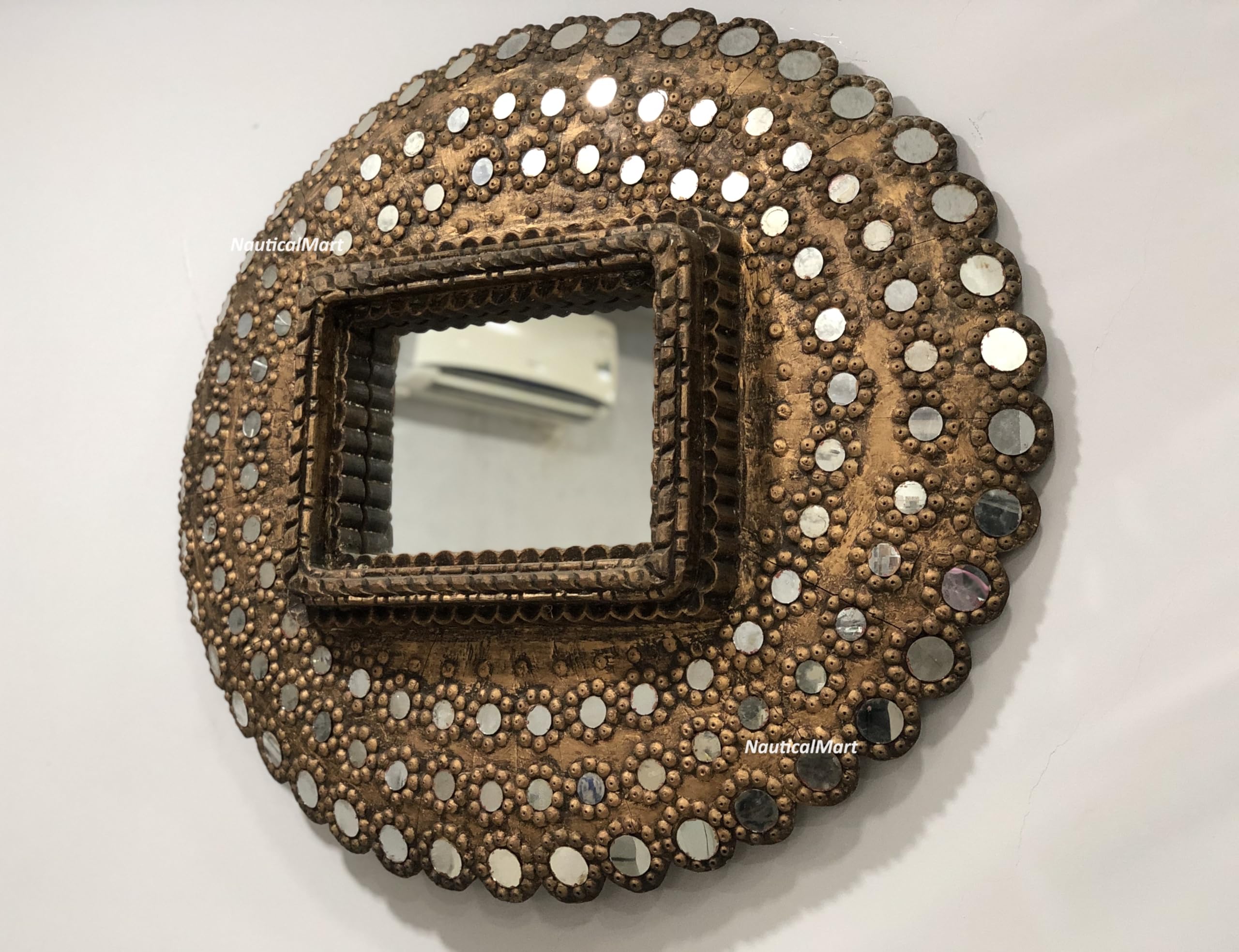 Amazon.com: NauticalMart Peacock Mirror : Home & Kitchen
