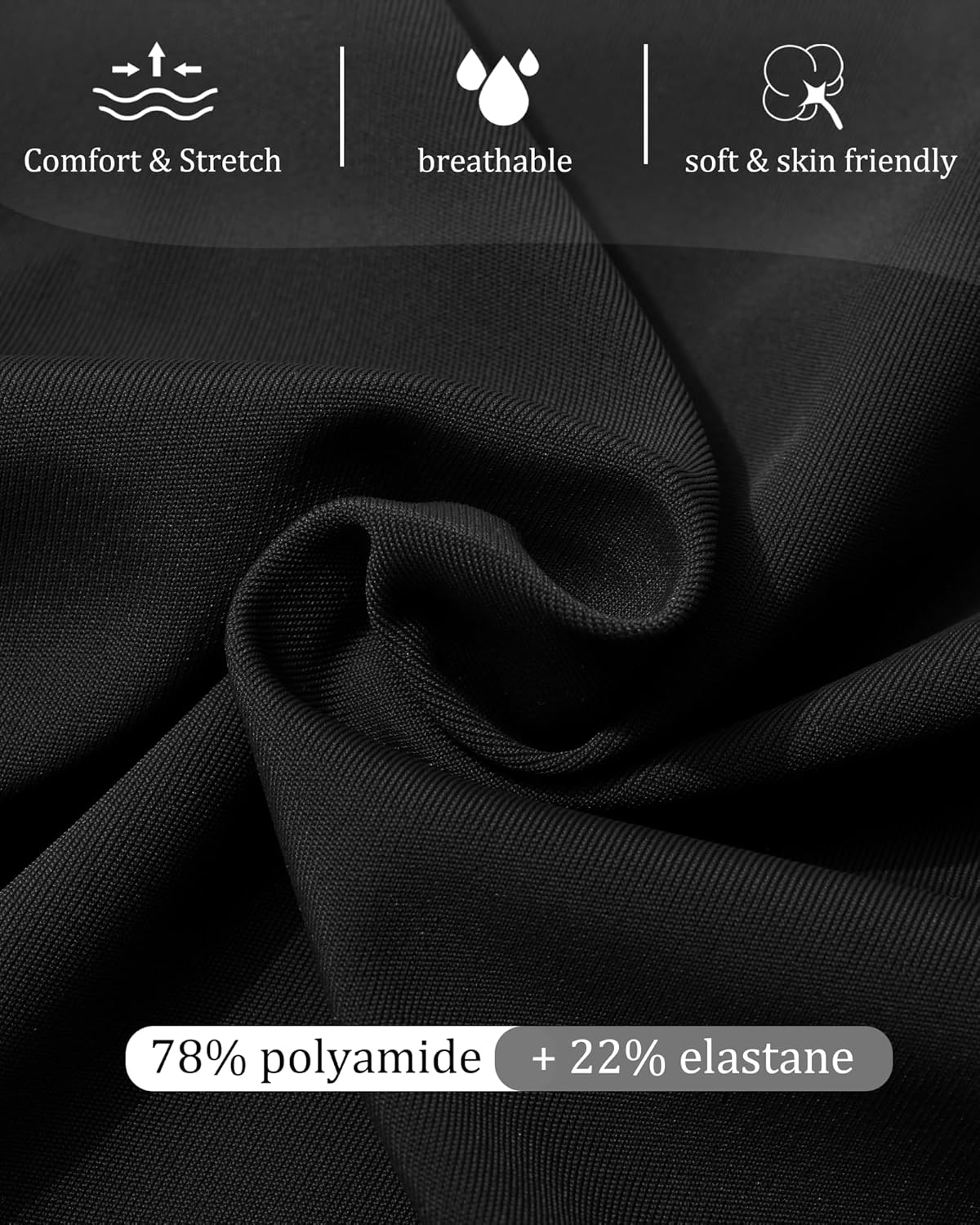 6 Pack Womens Seamless High Mid Waisted Underwear No Show Briefs Full Coverage Ice Silk Soft S-XXL - Image 5