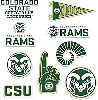 Vista 21 de Universidad de Florida Central - Paquete variado de 9 calcomanías de vinilo grandes de lujo - Laptop, botella de agua, álbumes de recortes, tableta