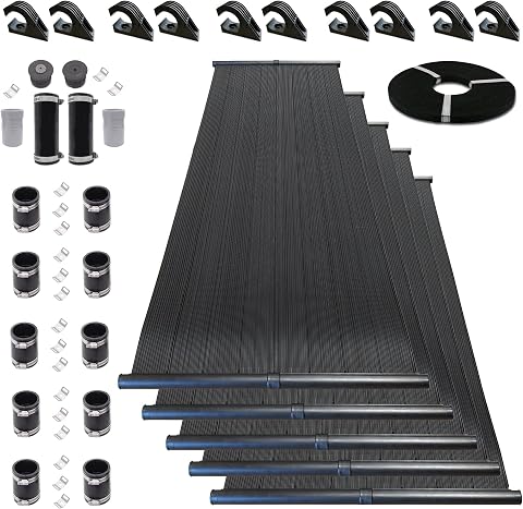 DIY Solar Pool Heater Kit - 15-20 Year Life Expectancy (5-4x10 / 2" I.D. Header)