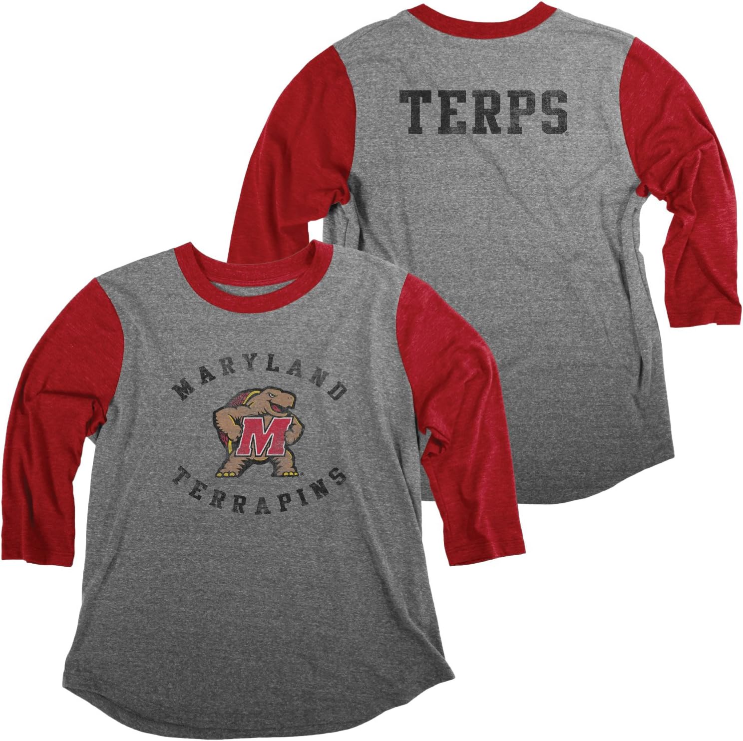 NCAA Women's Tri-Blend Baseball Tee Shirt