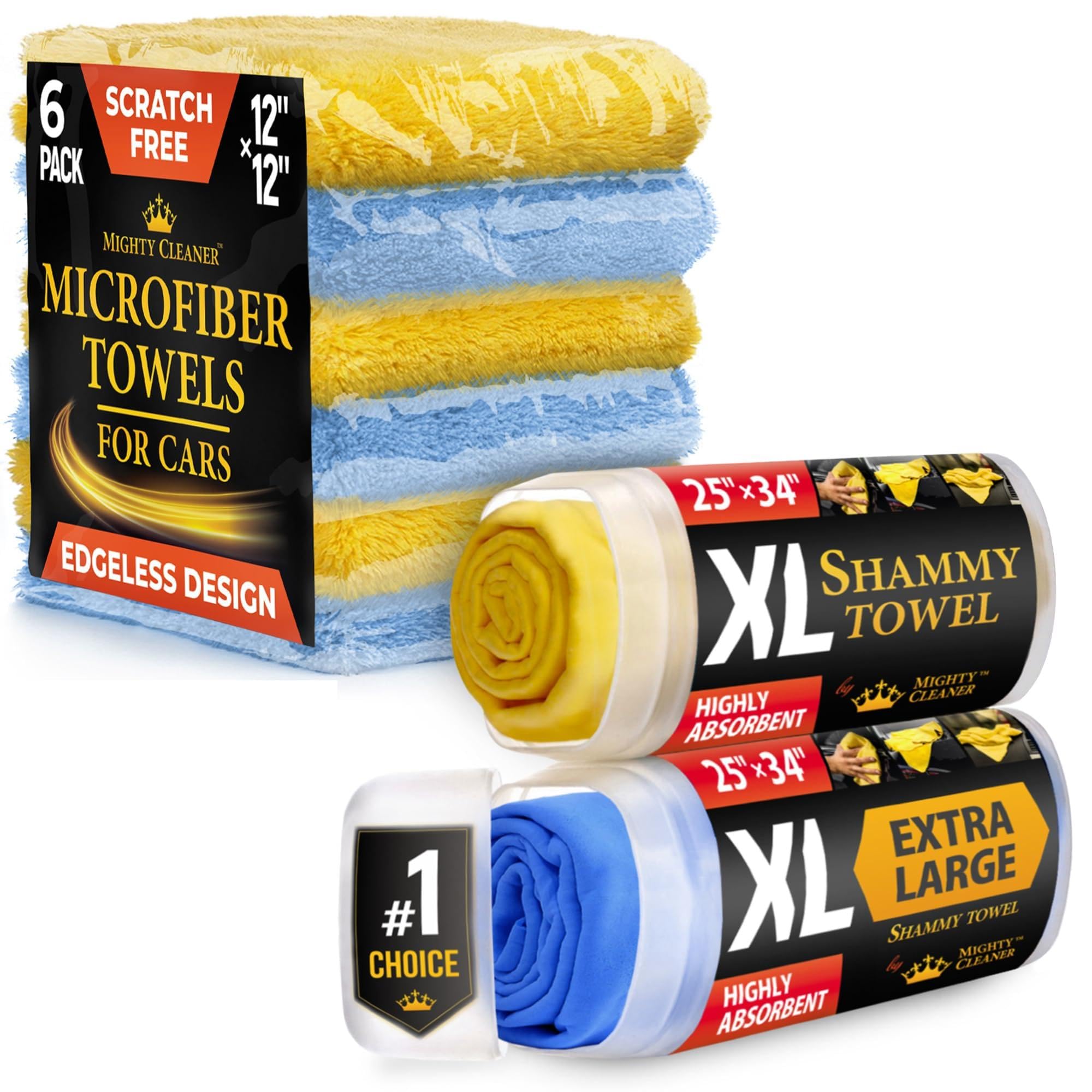 Amazon.com: Mighty Cleaner Save 10% on Premium XL Shammy Towel for
