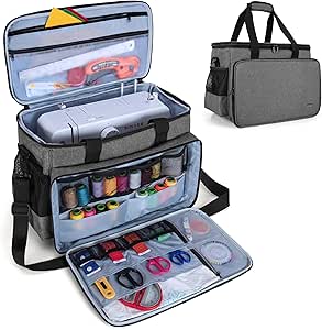 Luxja Nähmaschinentasche, Nähmaschine Tasche, Tasche für Nähmaschine ...