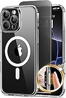 Vista 25 de Funda magnética para iPhone 17 Pro con protector de pantalla de privacidad [compatible con MagSafe] [protección de cámara] [grado militar]