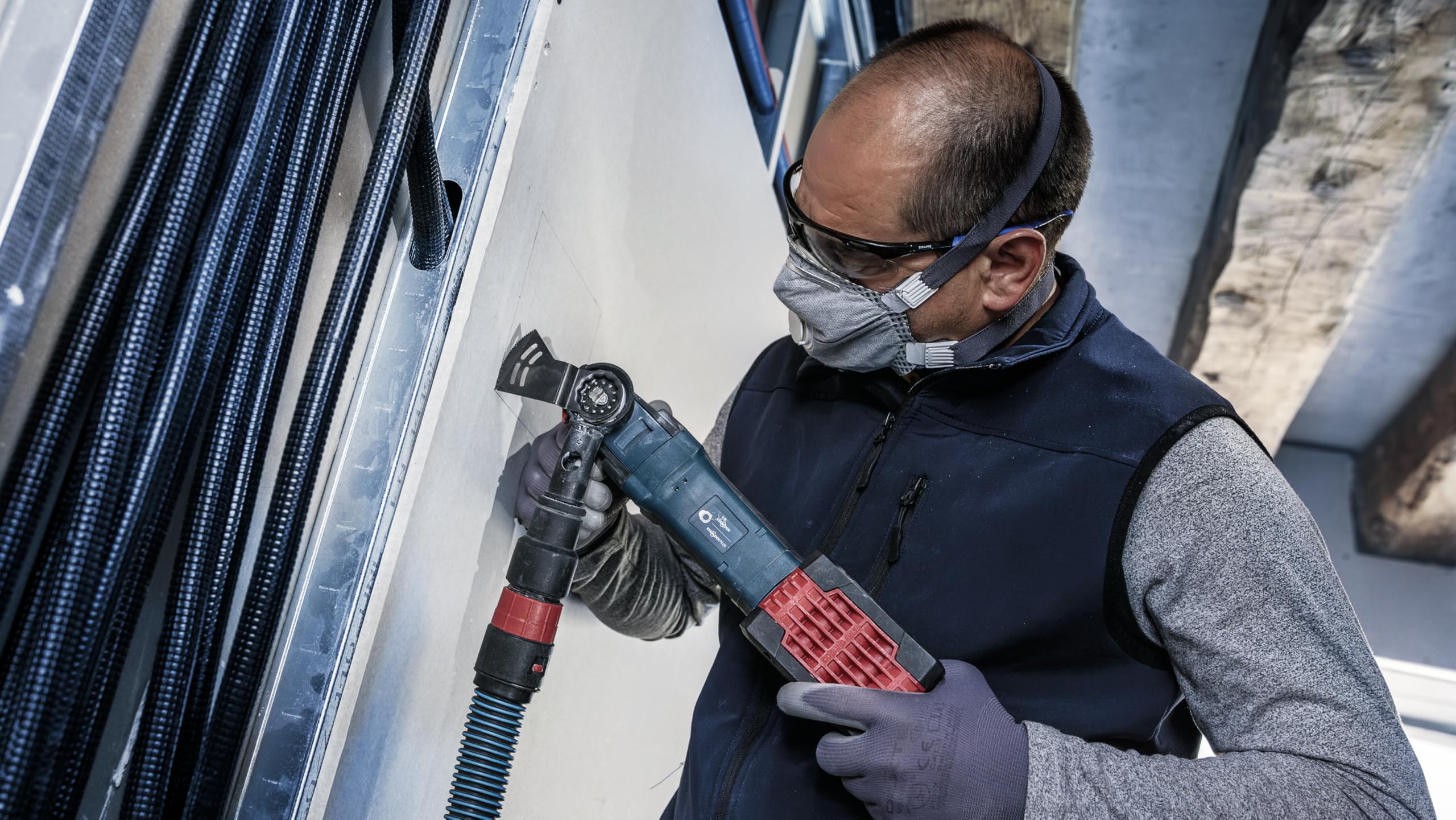Bosch 10x Hoja multiherramienta PRO Multi Material AYZ 53 BPB (para Panel de cartón-yeso, Madera con clavos, Anchura 53 mm, Professional Accesorios Multiherramienta), Versión actual