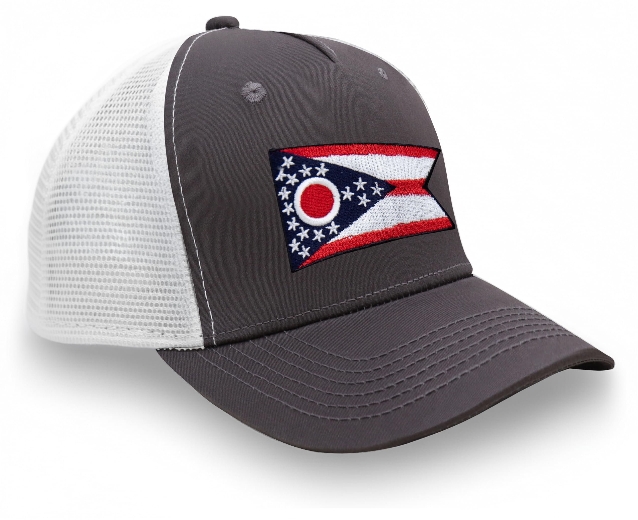 International Tie State Hat for Men and Women, Adjustable Snapback Trucker Baseball Cap with Embroidered Patch