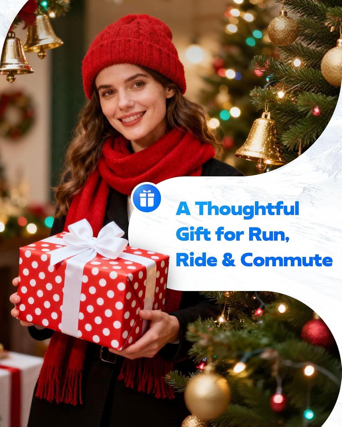 Winter Sports Beanie for Men Women - Uni-Directional Sweat Transport Thermal Skull Cap for Running Cycling Commuting - Image 9