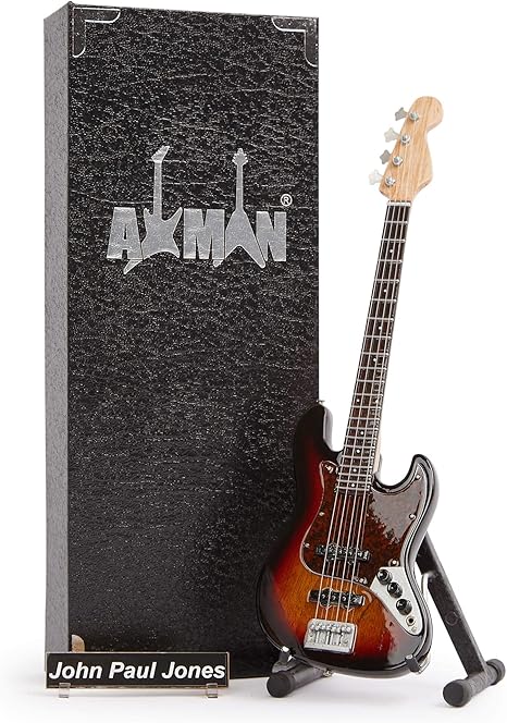 Axman Chrissie Hynde Miniatur-Gitarre - Handgefertigte Sammleredition Mit Displaybox
